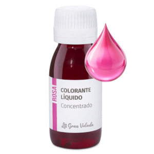 Colorante Concentrado Líquido Rosa 100 ml