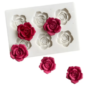 Molde de Silicona Rosas pequeñas