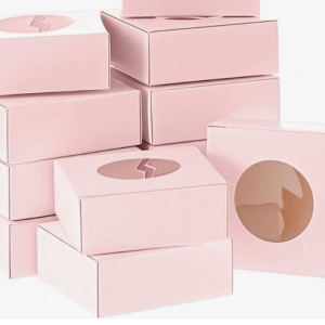 Caja para velas o jabones Rosa 10 unidades