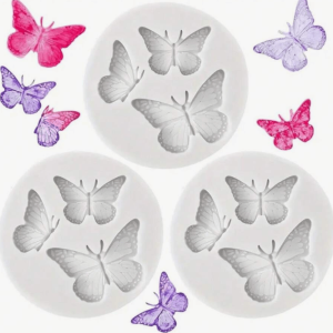 Molde de Silicona Pack de Mariposas