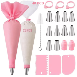 Kit de Manga Pastelera para Velas Chantilly