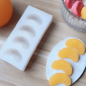 Molde de Silicona Gajos de Naranja