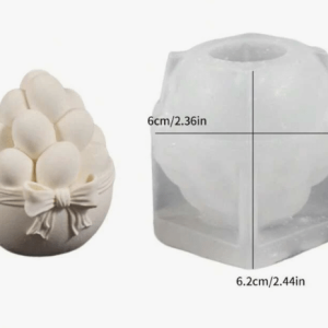 Molde de Silicona Huevo Pascua modelo 4
