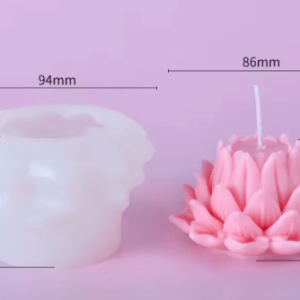 Molde de Silicona Flor de loto modelo 3