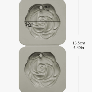 Molde de Silicona Colgante modelo 3