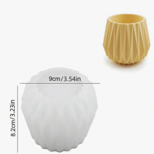 Molde de Silicona Fanal Vaso Moderno modelo 2