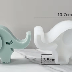 Molde de Silicona Elefante