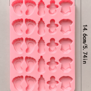 Molde de Silicona Mezcla de Bebés modelo 3
