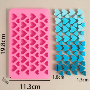 Molde de Silicona Corazones Pequeños modelo 2