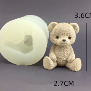 Molde de silicona Oso modelo 3