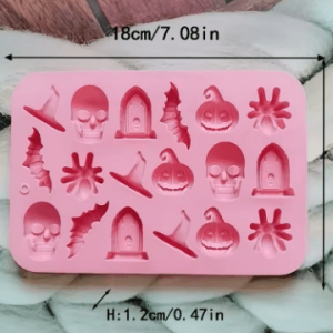 Molde de Silicona Mezcla de Halloween