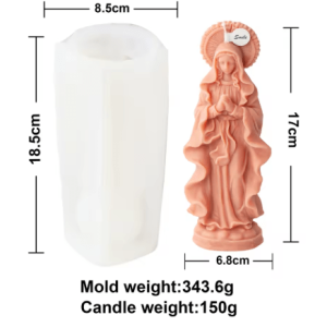 Molde de Silicona Virgen modelo 2