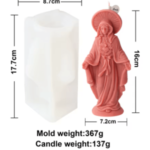 Molde de Silicona Virgen modelo 3