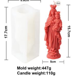 Molde de Silicona Virgen modelo 1