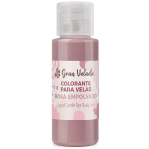 Colorante líquido para velas Rosa Empolvado 30 ml