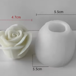 Molde de Silicona Rosa modelo 4