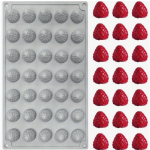 Molde de Silicona Mini Fresas