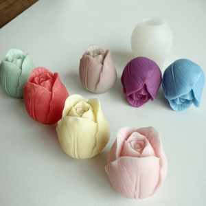 Molde de Silicona Pack de 6 Tulipanes