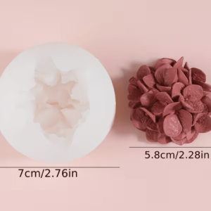 Molde de Silicona Flor de Hortensia