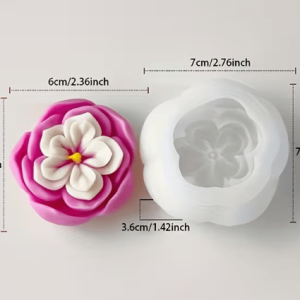 Molde de Silicona Flor modelo 2