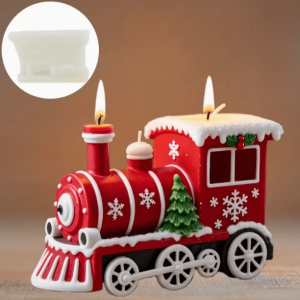 Molde de Silicona Tren de Navidad
