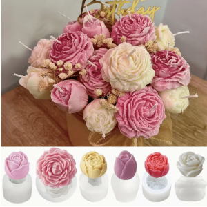 Molde de Silicona Bouquet