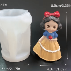 Molde de Silicona Nieve Princesa