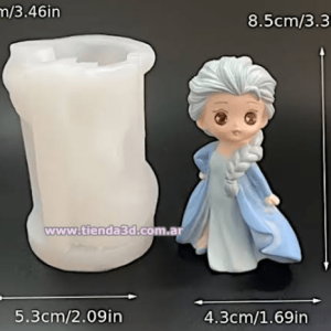 Molde de Silicona Elsa