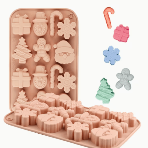 Molde de Silicona Figuras de Navidad