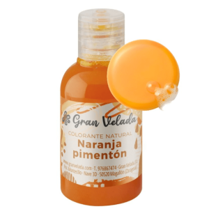 Colorante natural líquido Naranja Pimentón