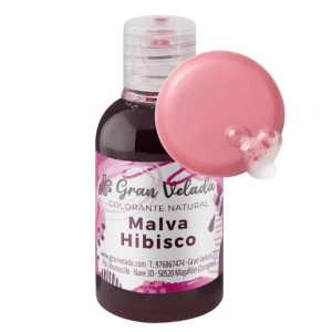 Colorante natural líquido Malva Hibisco