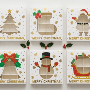 Caja Blanca Navidad 6 unidades