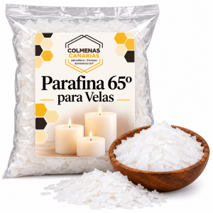 Parafina 65º 1000g para velas