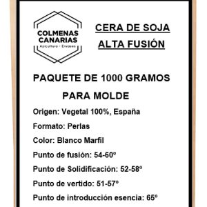 Cera de Soja Alto Punto de Fusión